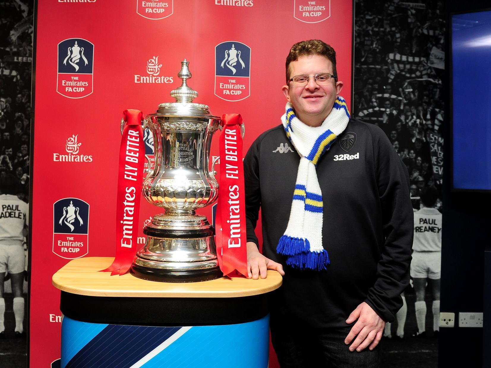 Christopher Metcalfe from Crossgates is pictured with the cup