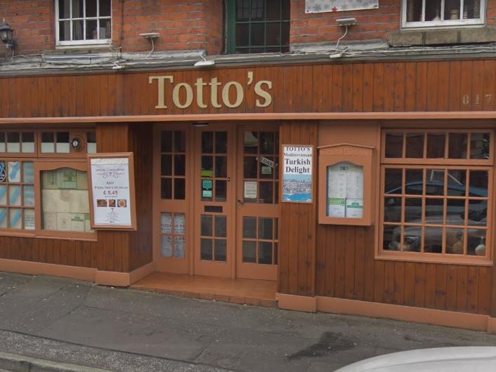 Totto's specialises in Mediterranean and Turkish food.It has a great atmosphere and is reasonably priced, according to reviewers.