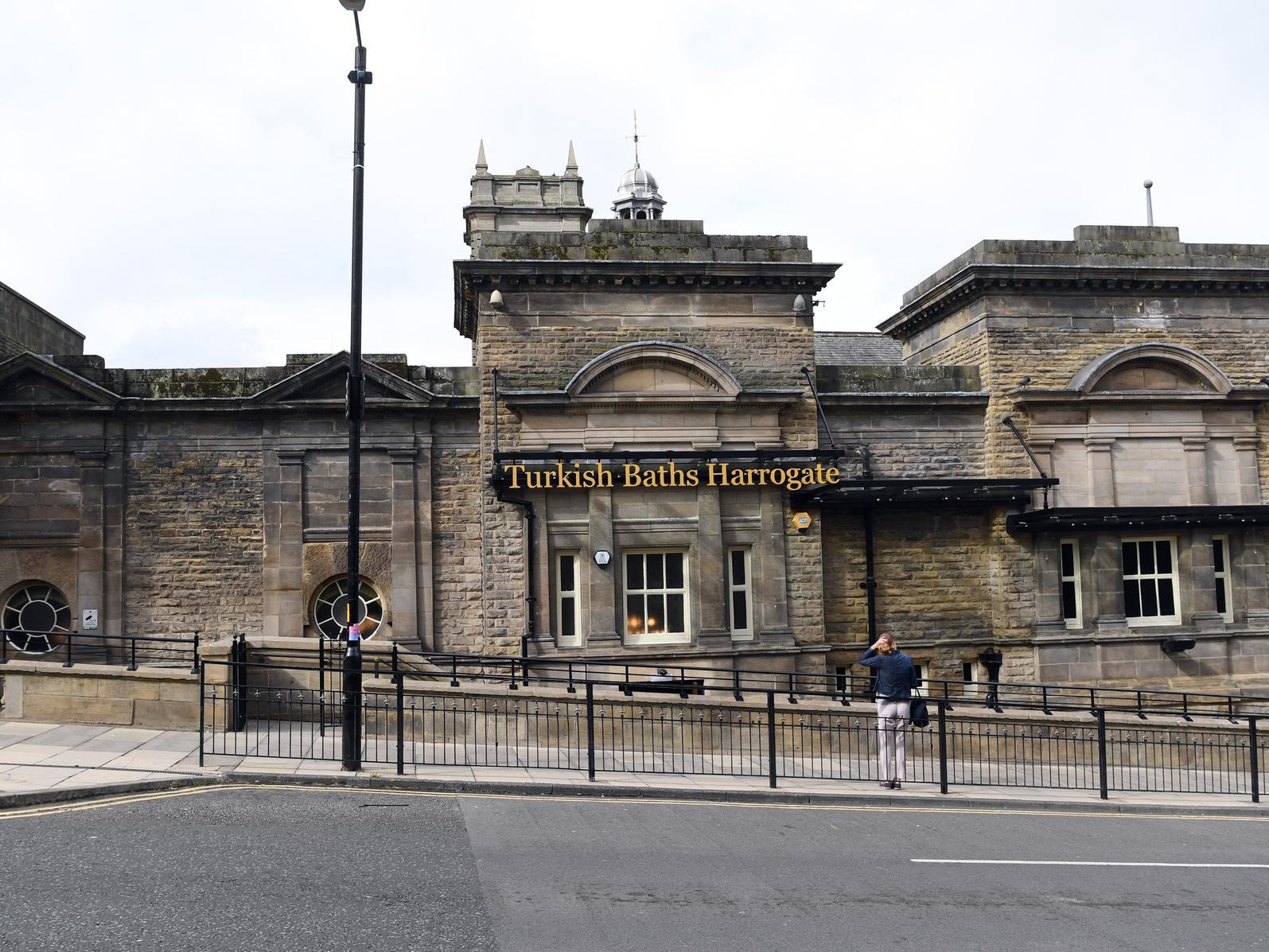The Turkish Baths in Harrogate is one of the last working Turkish baths in the country, dating back to the 19th century.