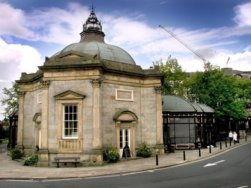 Harrogate spa water contains iron, sulphur and common salt. The town became known as 'The English Spa' in the Georgian era after its waters were discovered in the 16th century. Drinking the water used to be a common fixture for school trips.