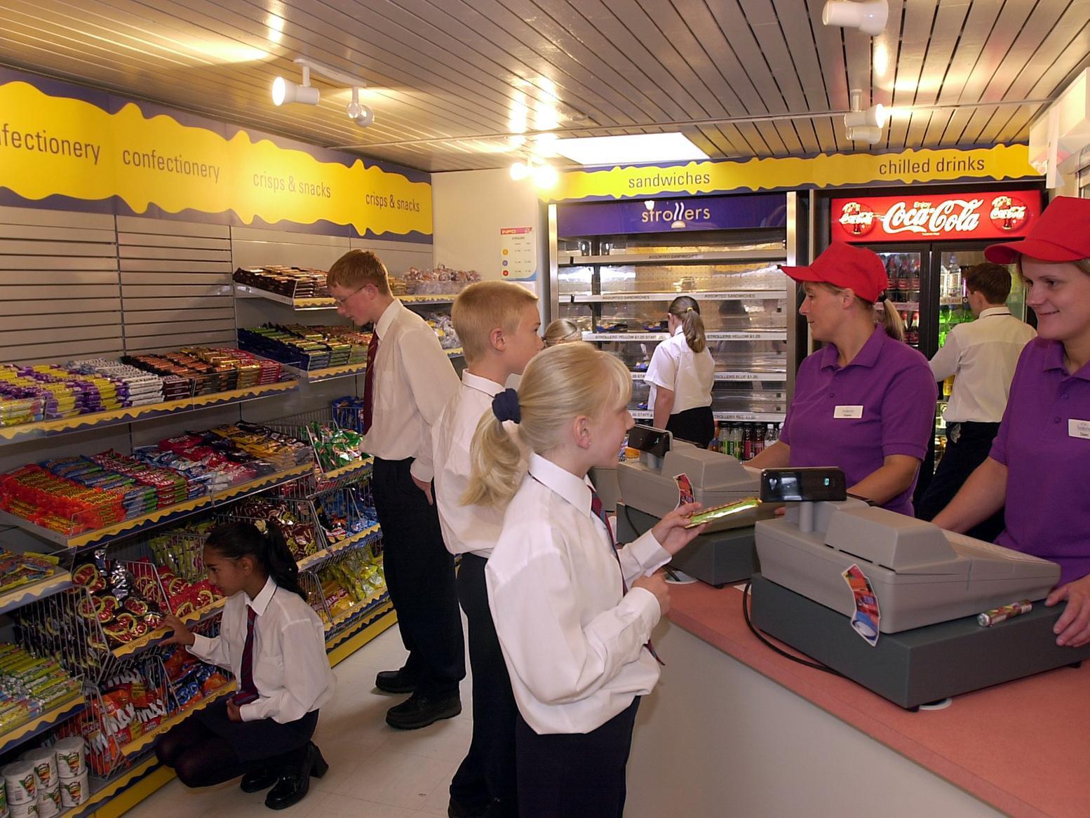 The shop at Garforth Community College
