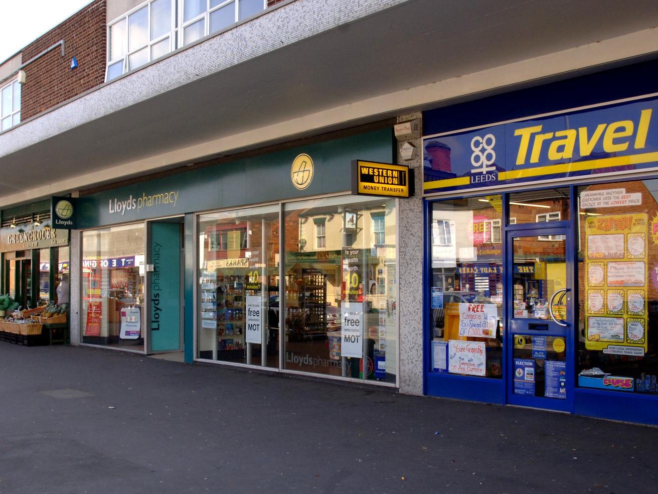 The shops on Main Street in Garforth. Did you visit these in the mid-2000s?