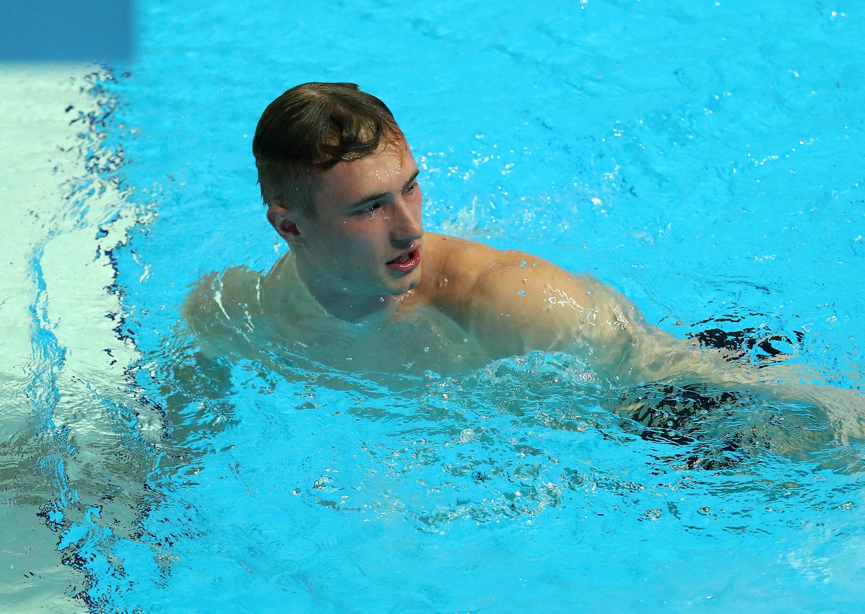 City of Leeds Diving Club's Jack Laugher.