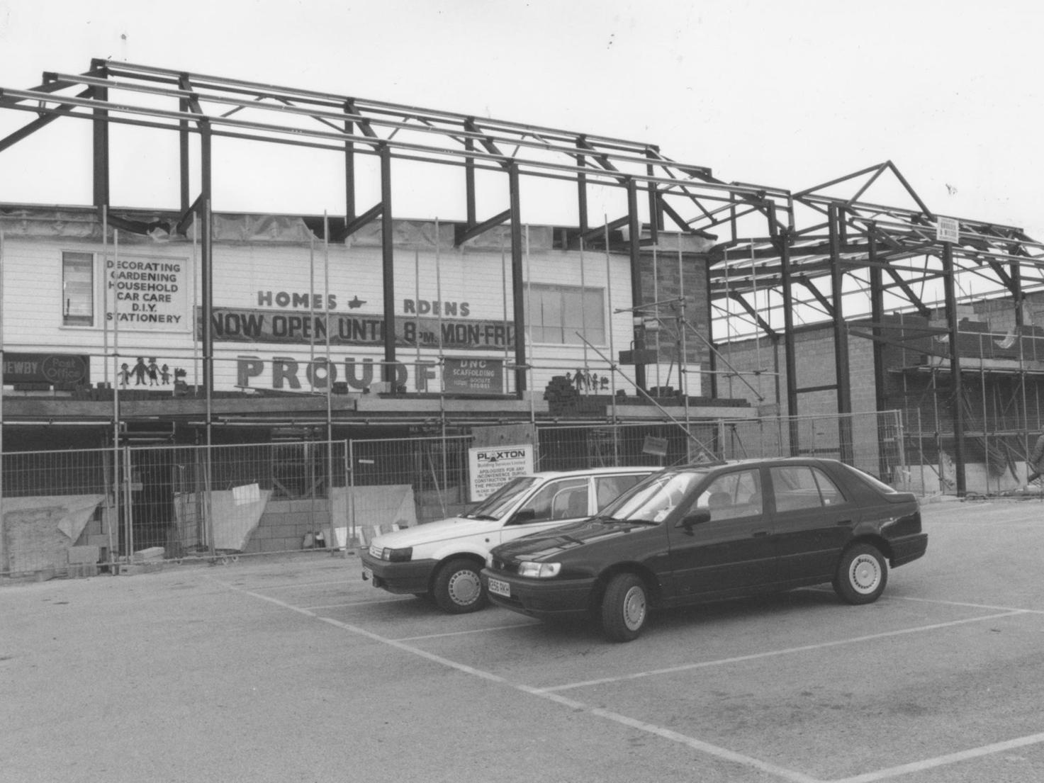 Transforming the Newby store, in 1994