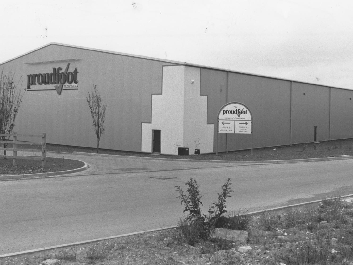 The Eastfield warehouse in 1992 soon after its opening