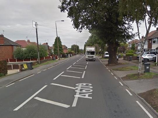 A609 Ilkeston Rd/Wollaton Rd/Russell Drive/Trowell Rd, Nottingham
