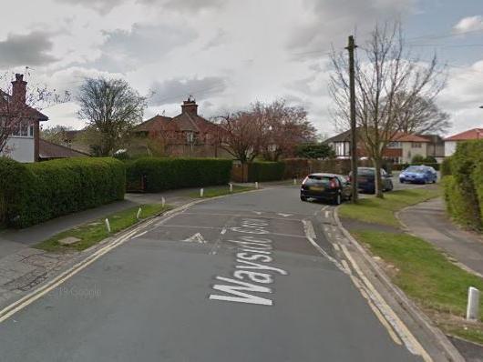 Five anti-social behaviour related crimes were recorded on or near Wayside Crescent in October.