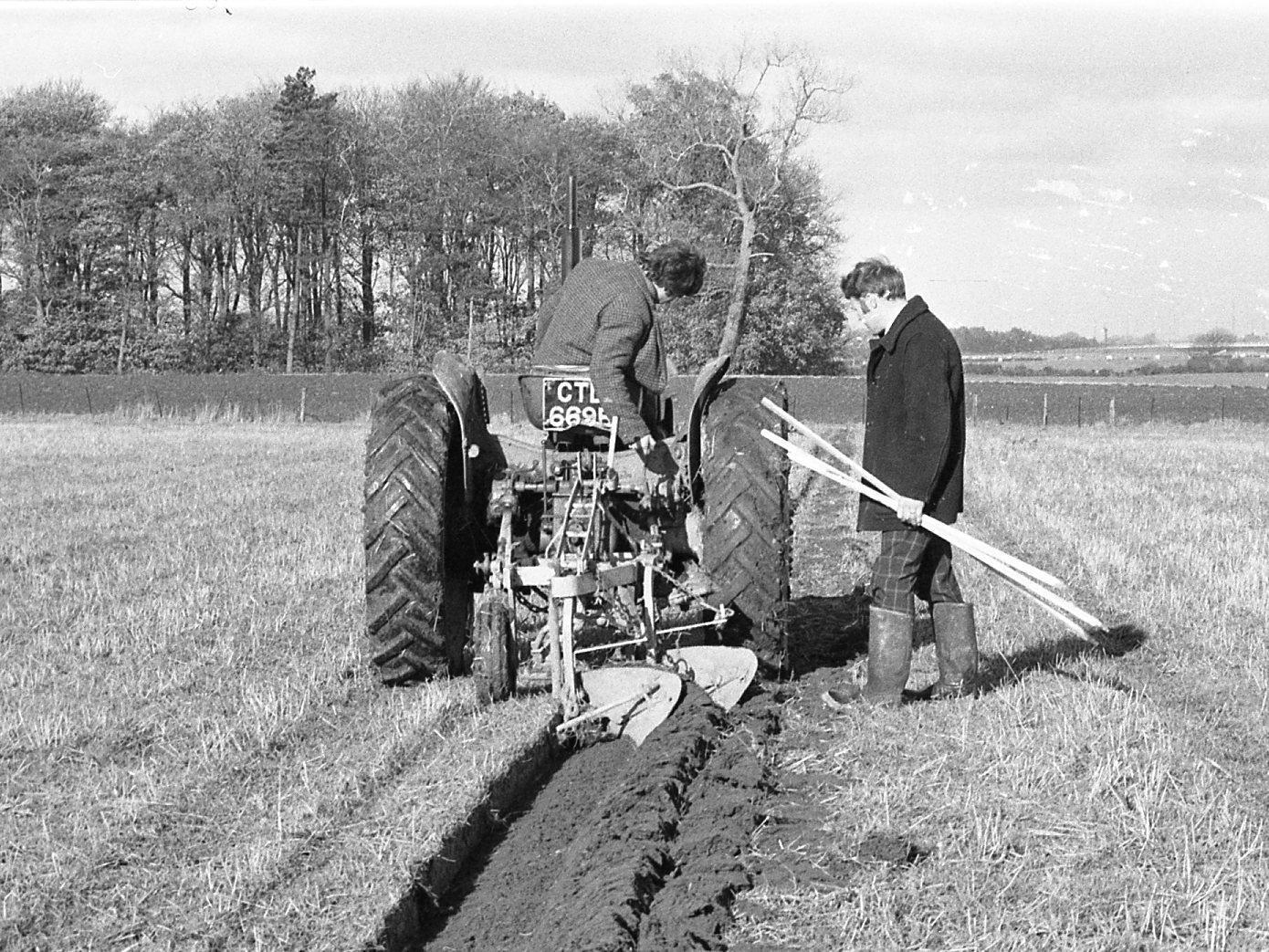 Kirkham  YFC Ploughing Contest, November 8, 1975