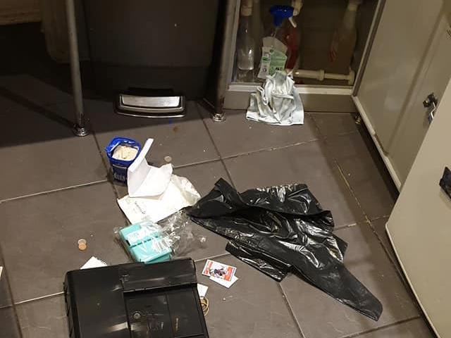 The Calls Sandwich Bar in Leeds was burgled. Photos provided by owners of the business.