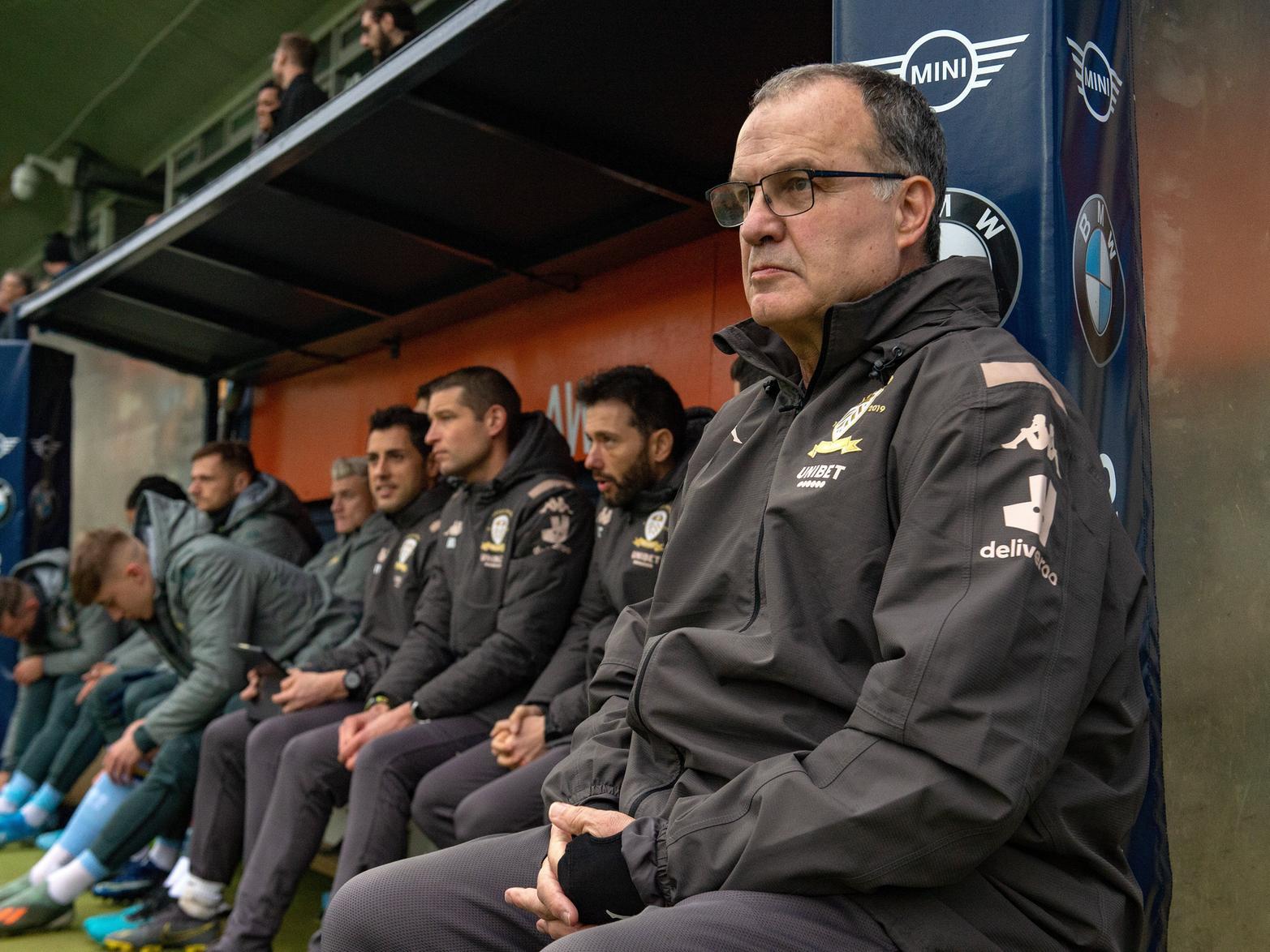 Leeds United head coach Marcelo Bielsa oversaw a 2-1 win over Luton Town on Saturday.