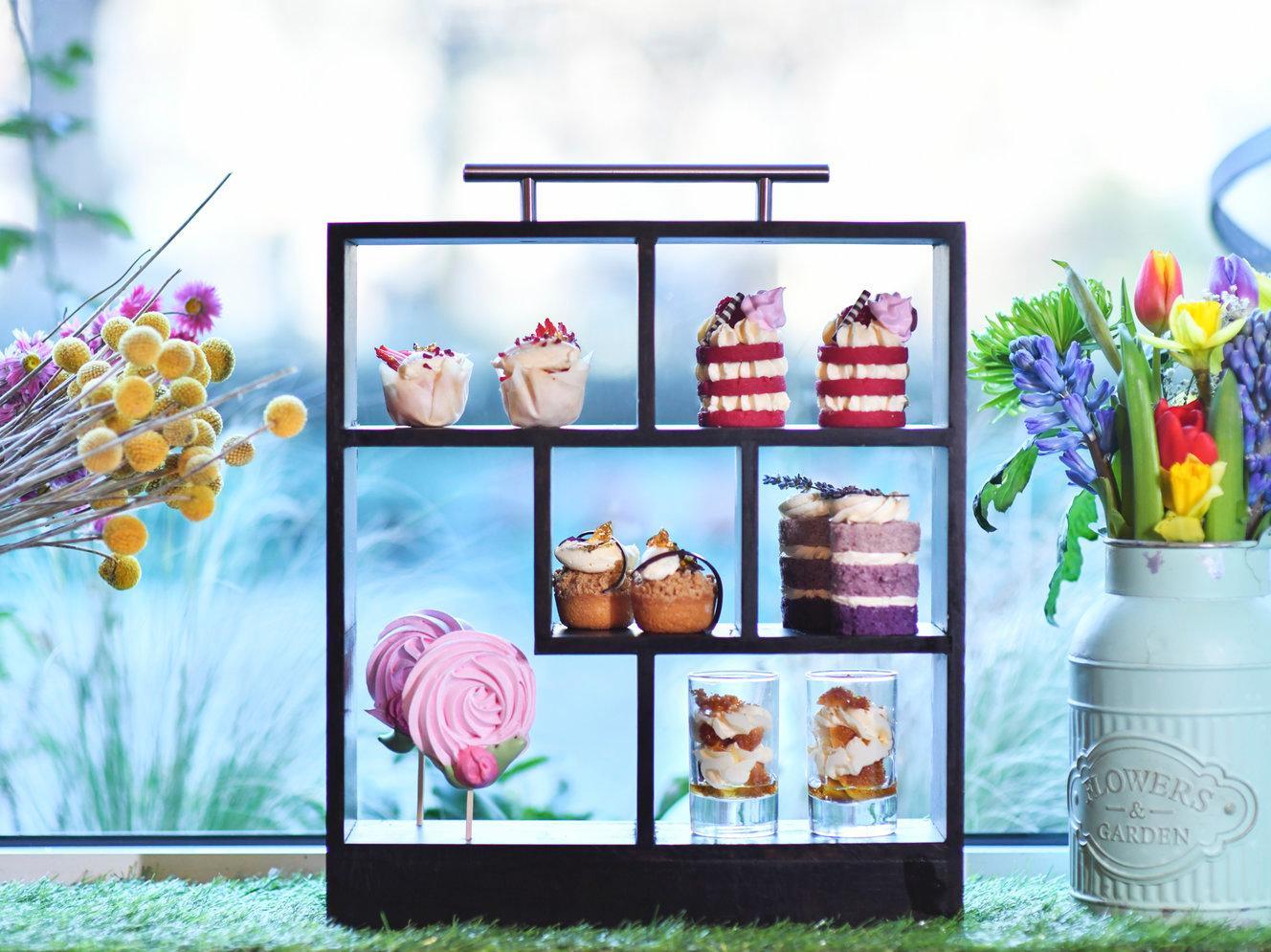A dessert selection at Sunday Garden Brunch.