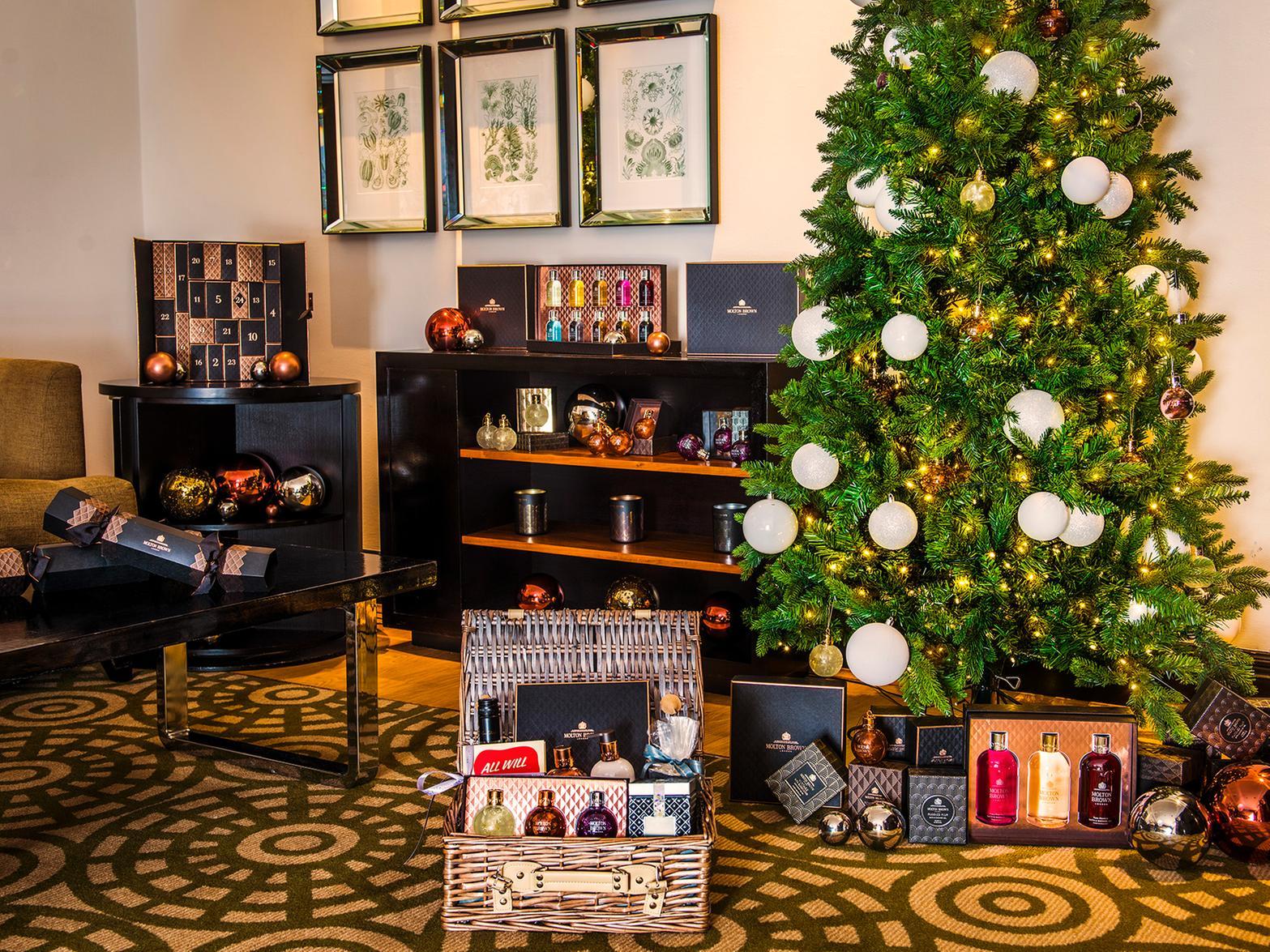 The Molton Brown Christmas suite.