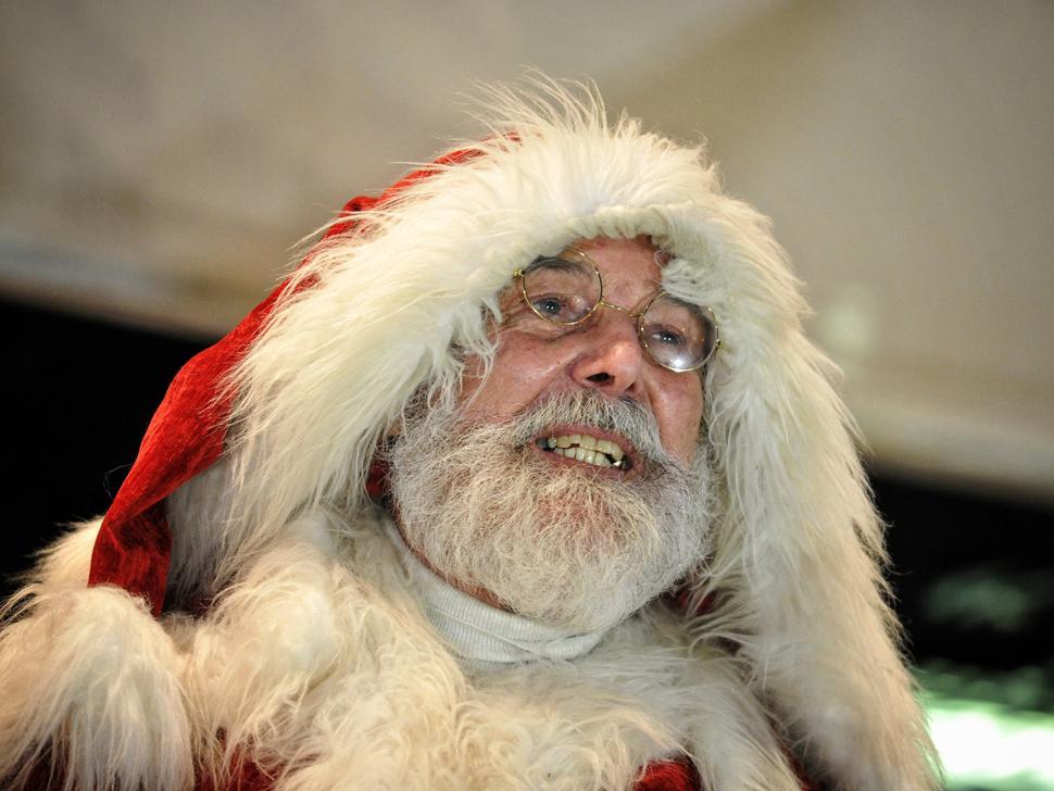 Preston Christmas Lights switch-on: Santa on stage