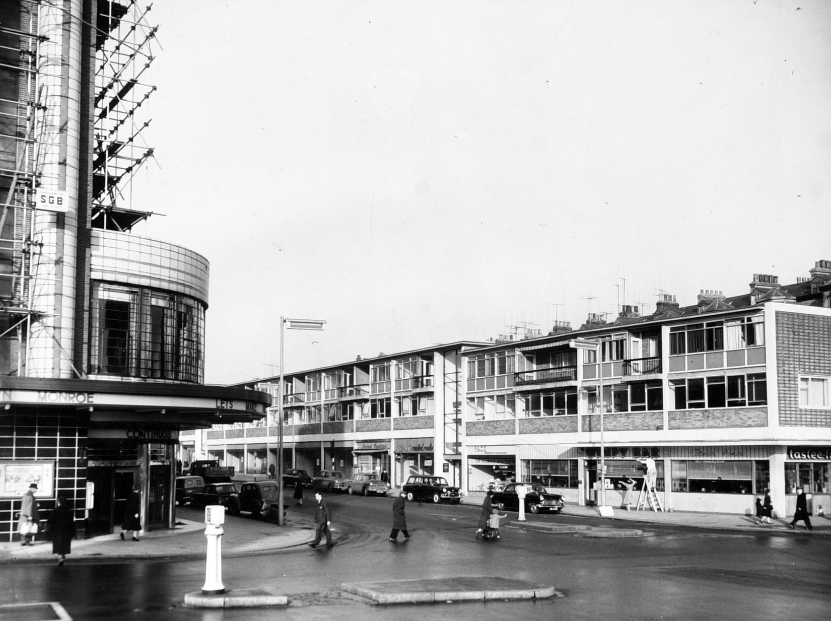 The Northway junction, the Odeon cinema on the left is now the Stephen Joseph Theatre.