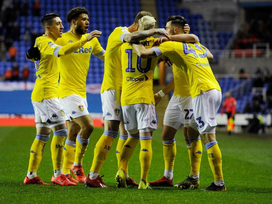 Leeds United hit Reading for three when they visited the Madejski Stadium last season