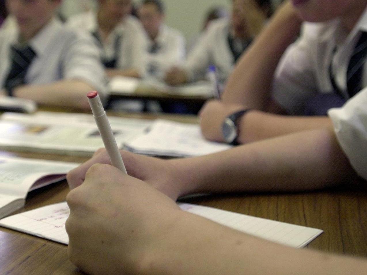 Pupils have been off sick with a flu-like virus.