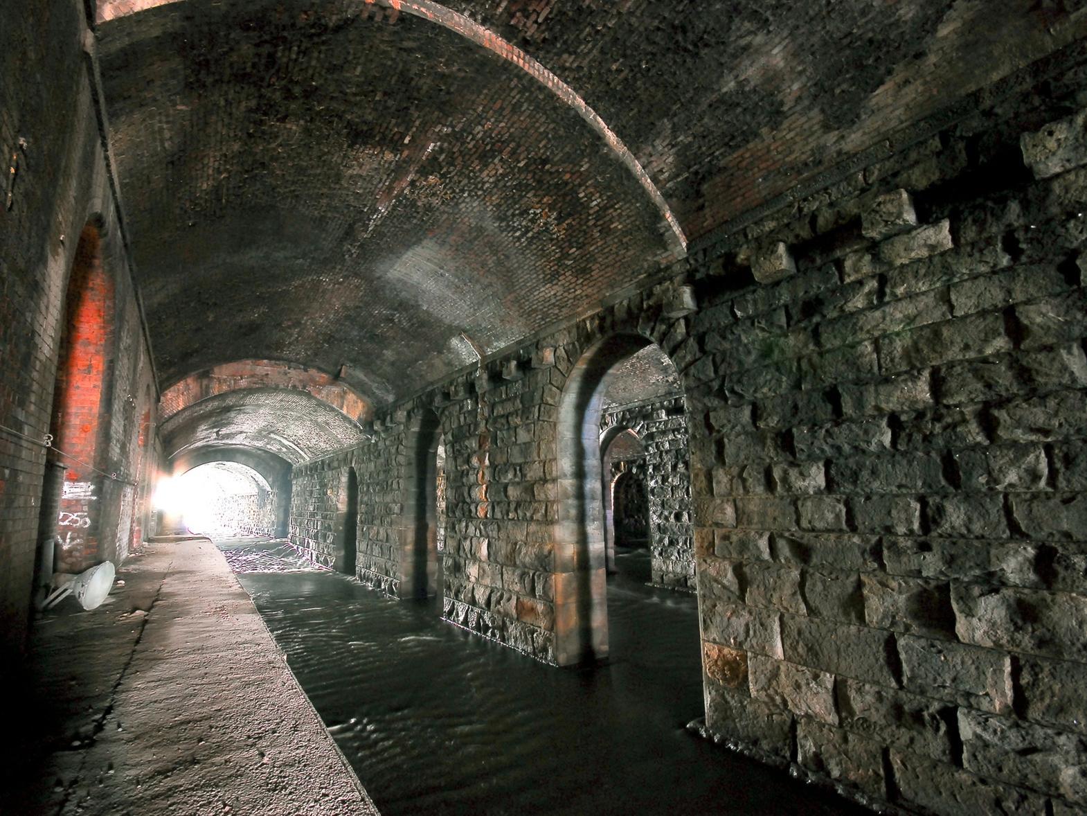 This is the first of a series of photos featured in this gallery of unseen views under the Dark Arches.