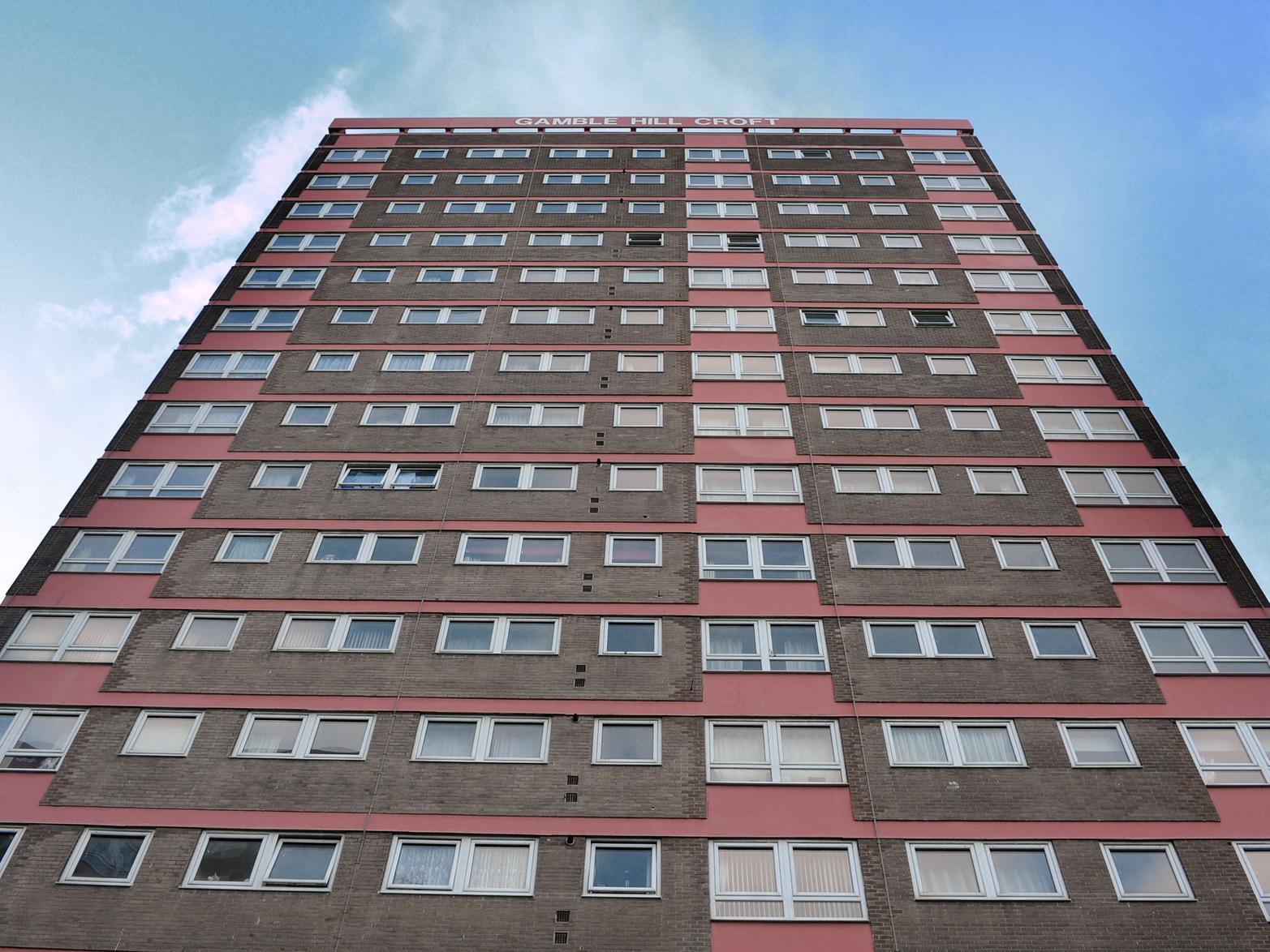 A man has been arrested on suspicion of arson after a fire broke out at Gamble Hill Croft in Bramley