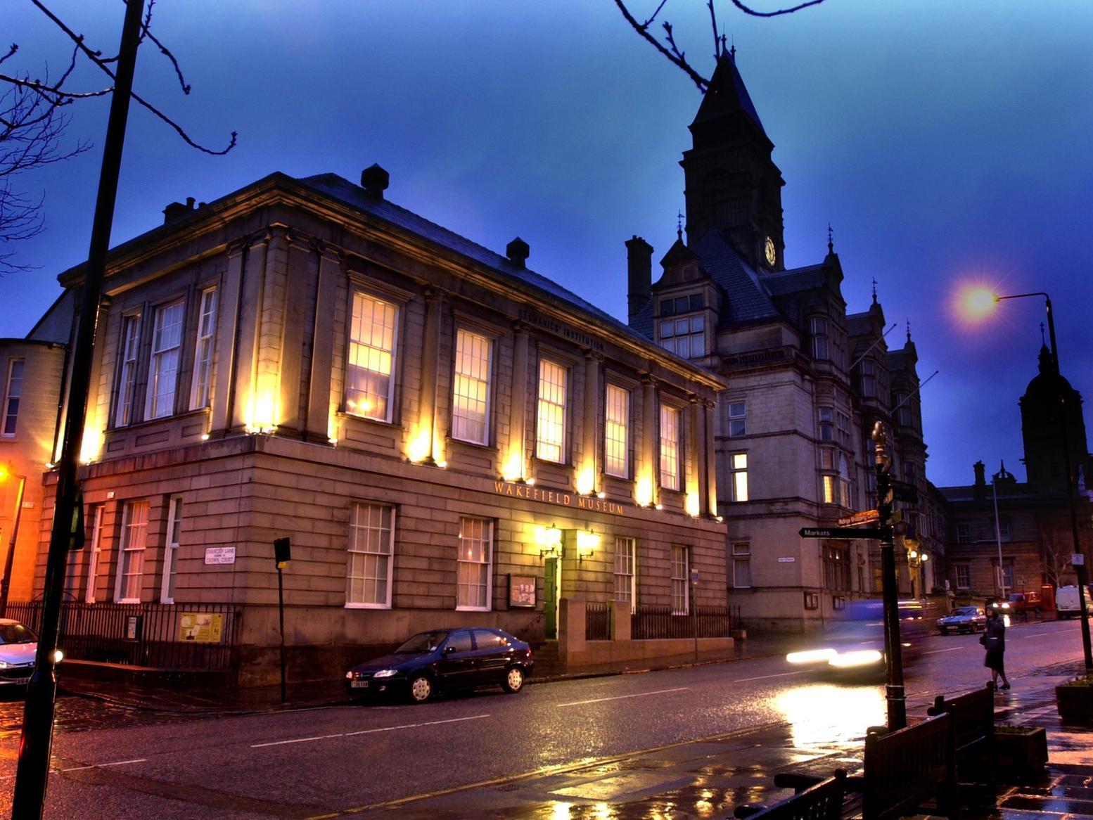 A new lighting scheme - the work of artist and lighting expert Charles Quick - was switched on at Wakefield Museum.