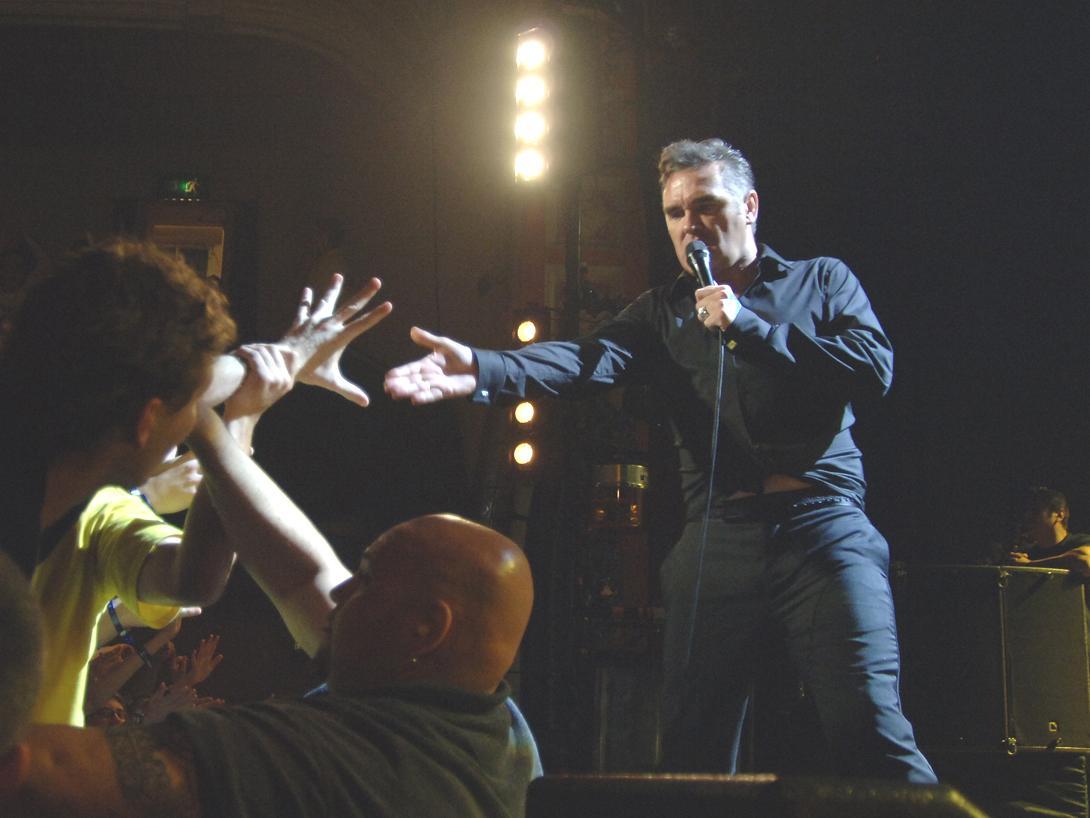 Frontman of the rock band the Smiths, Morrissey performed for crowds in Halifax back in 2006.