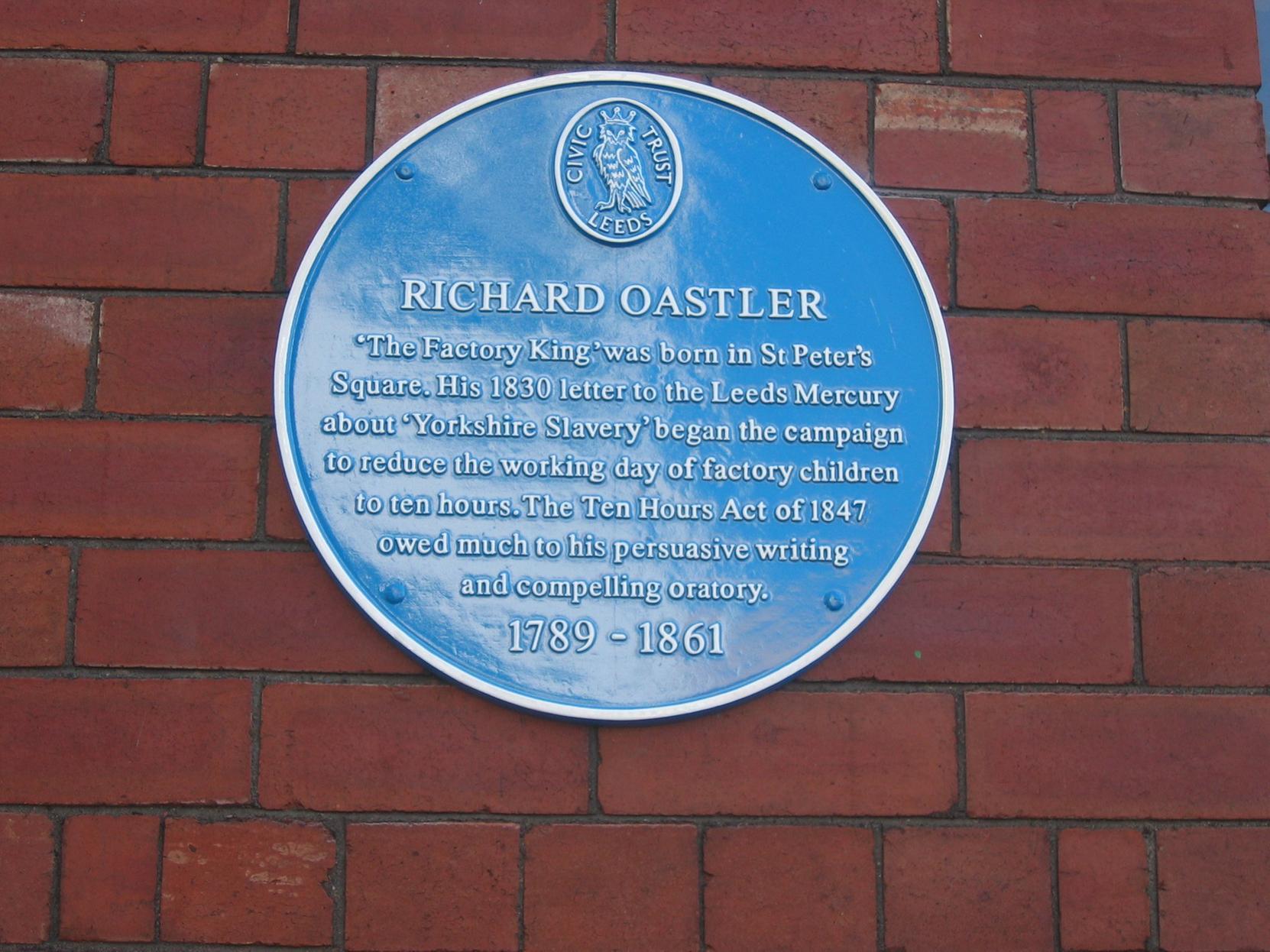 Hidden away in the grounds of St Stephens Church in Kirkstall lies the grave of one of its most famous sons. Richard Oastler was most famous for his campaigning for civil rights.