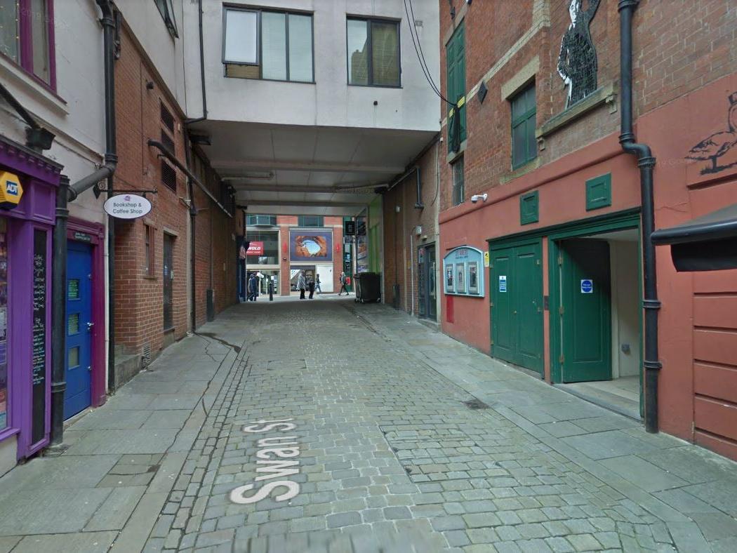 Swan Street in Leeds City Centre (Photo: Google).