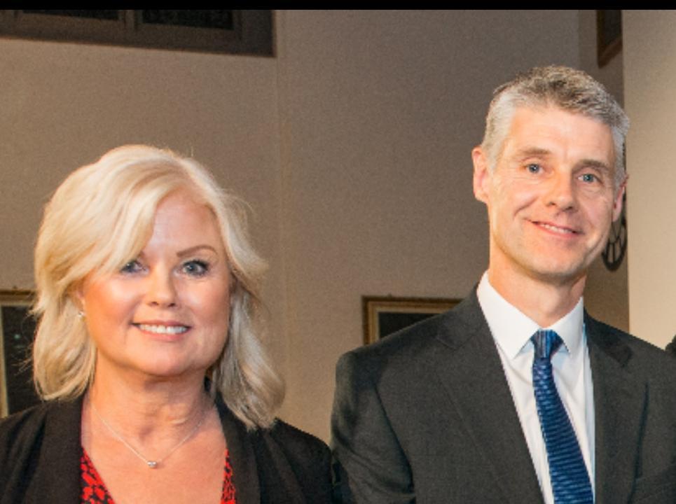 Dr Catherine Lloyd and Dr Ian Sanderson, of the Lofthouse Surgery in Wakefield, who received police bravery awards for their actions