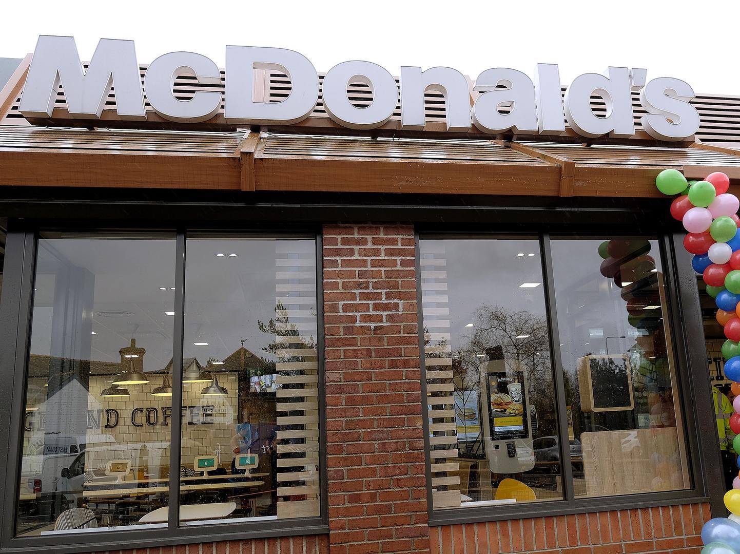 The McDonald's restaurant at Eastfield has reopened after a makeover.