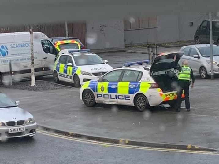 There is a police cordon surrounding the store, which is closed until further notice