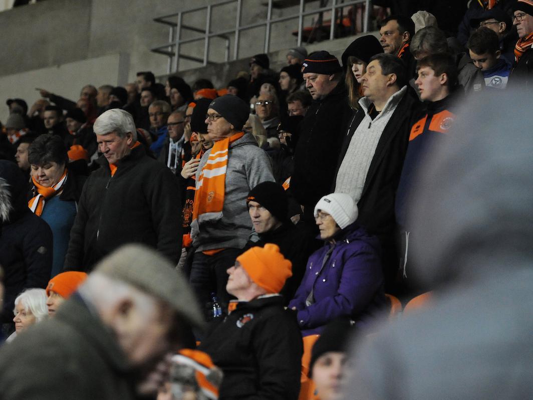 Were you among the 1,200 fans in attendance last night?