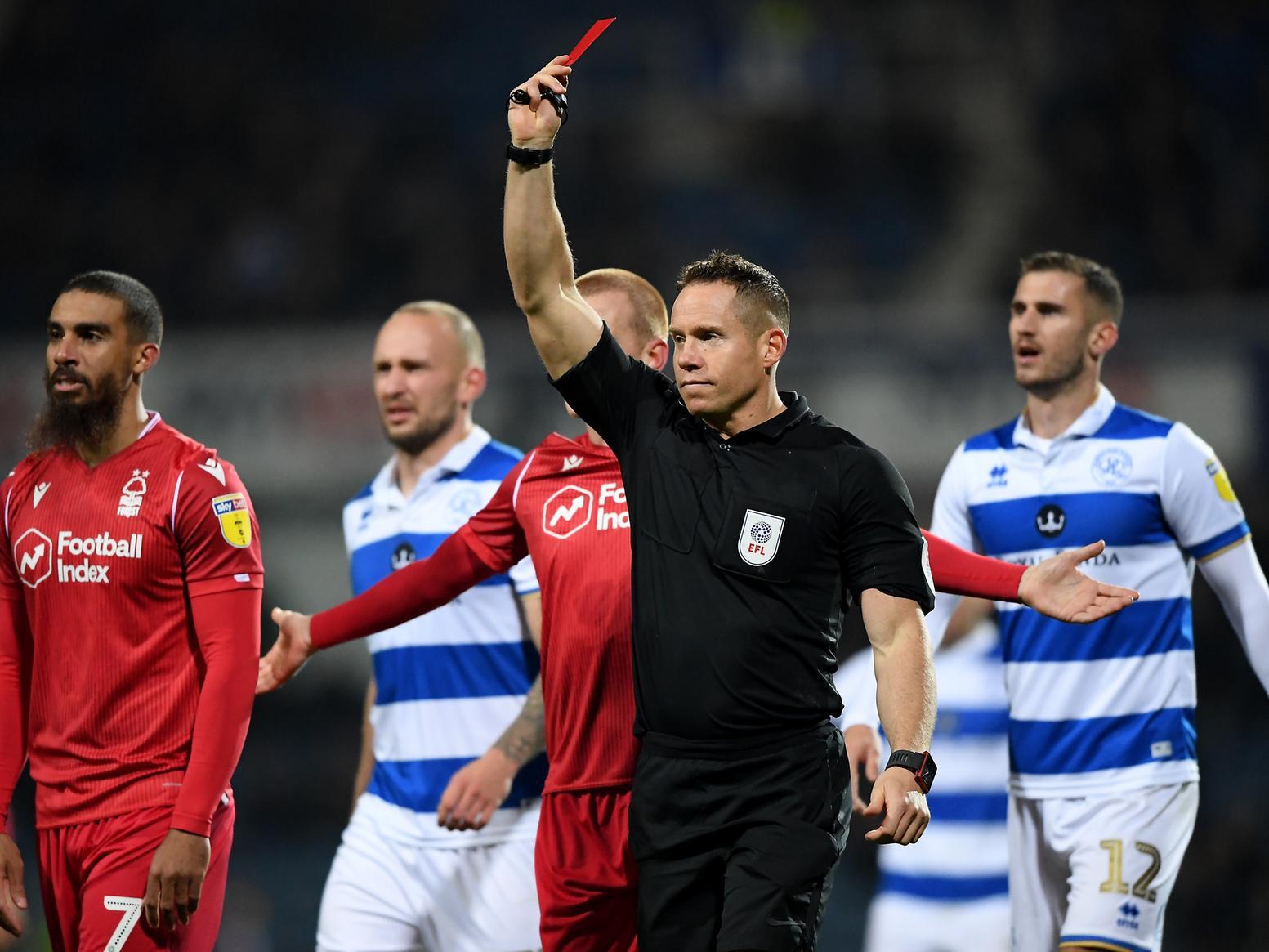 These are dark, dark times for the Hoops. After Lee Wallace was sent off in the second half - a decision which enraged his manager - Nottingham Forest went to town, and ran out 4-0 winners at Loftus Road.