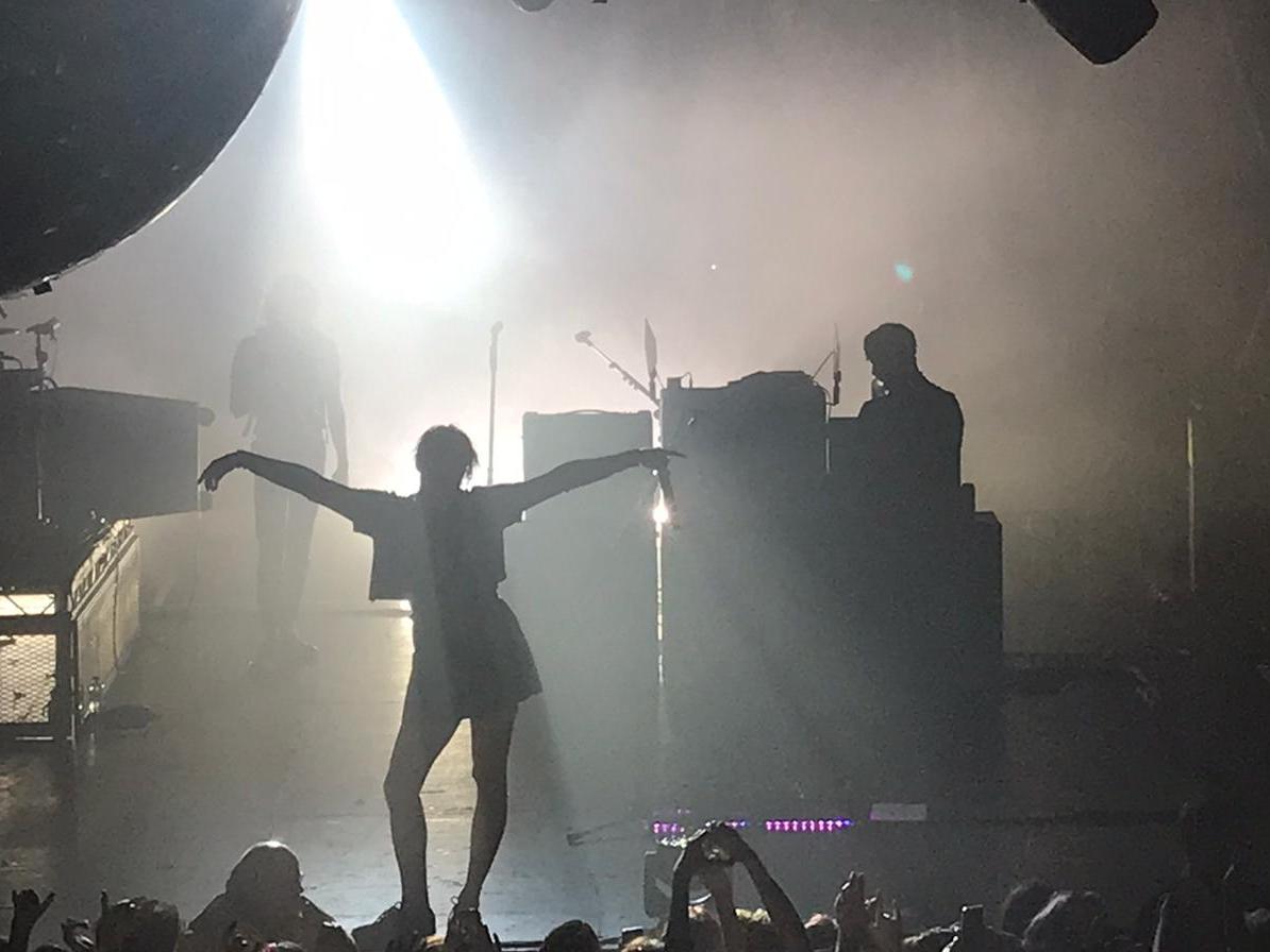 Yungblud on stage at Sheffield O2 Academy 29 Novemebr 2019. Picture by Florence Atkinson.