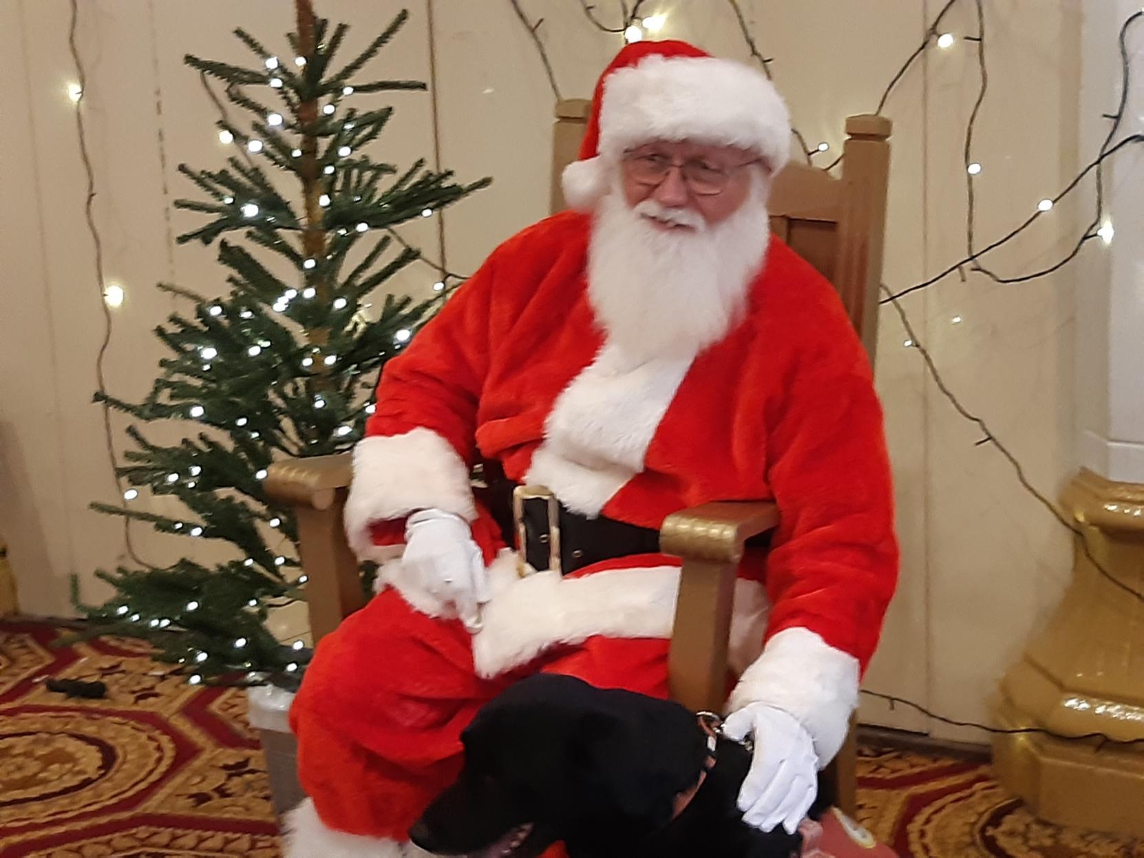 What Christmas event would be complete without a visit from Santa Claus?