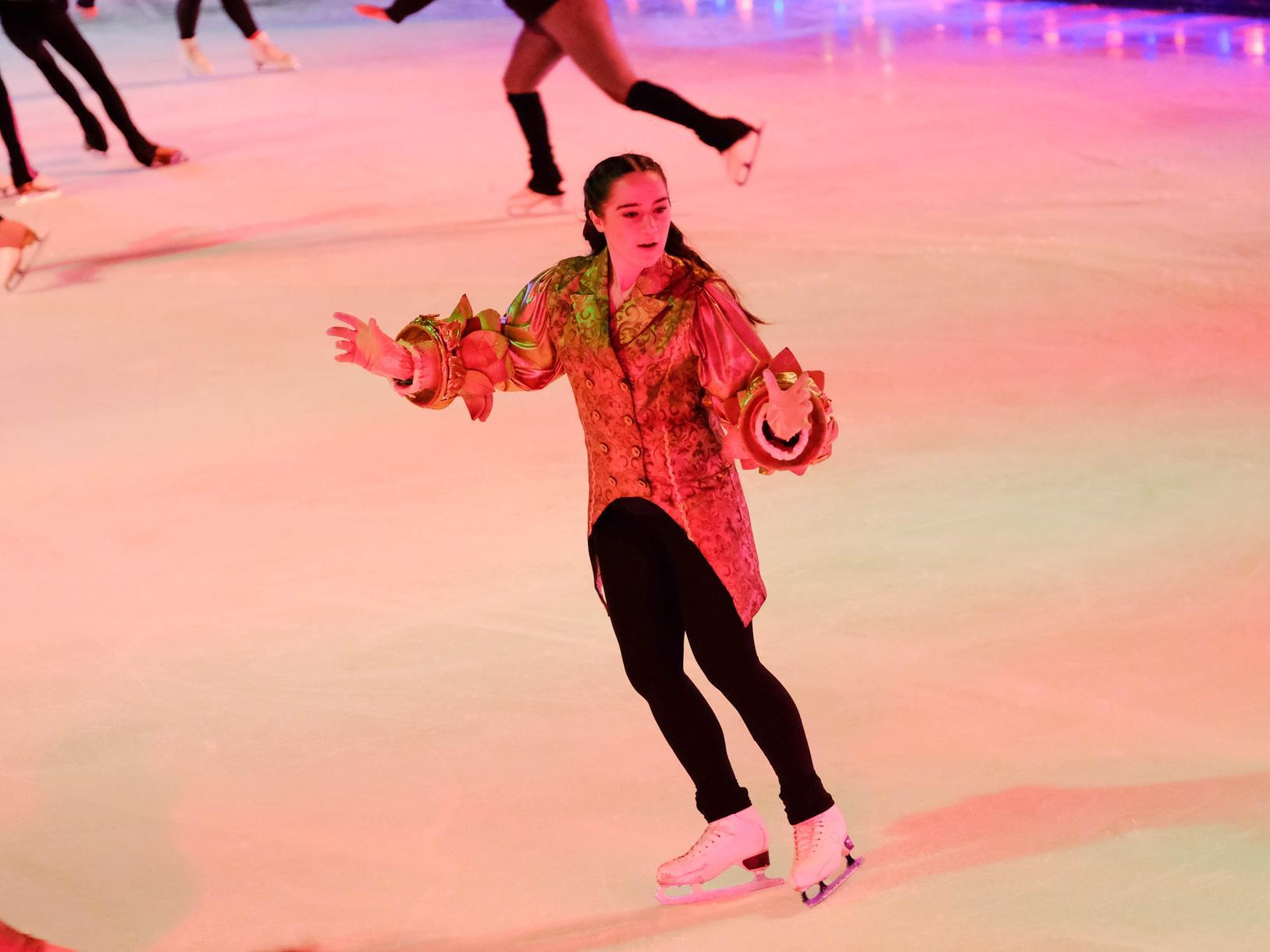This year's ice skating talent come's from all over Lancashire.