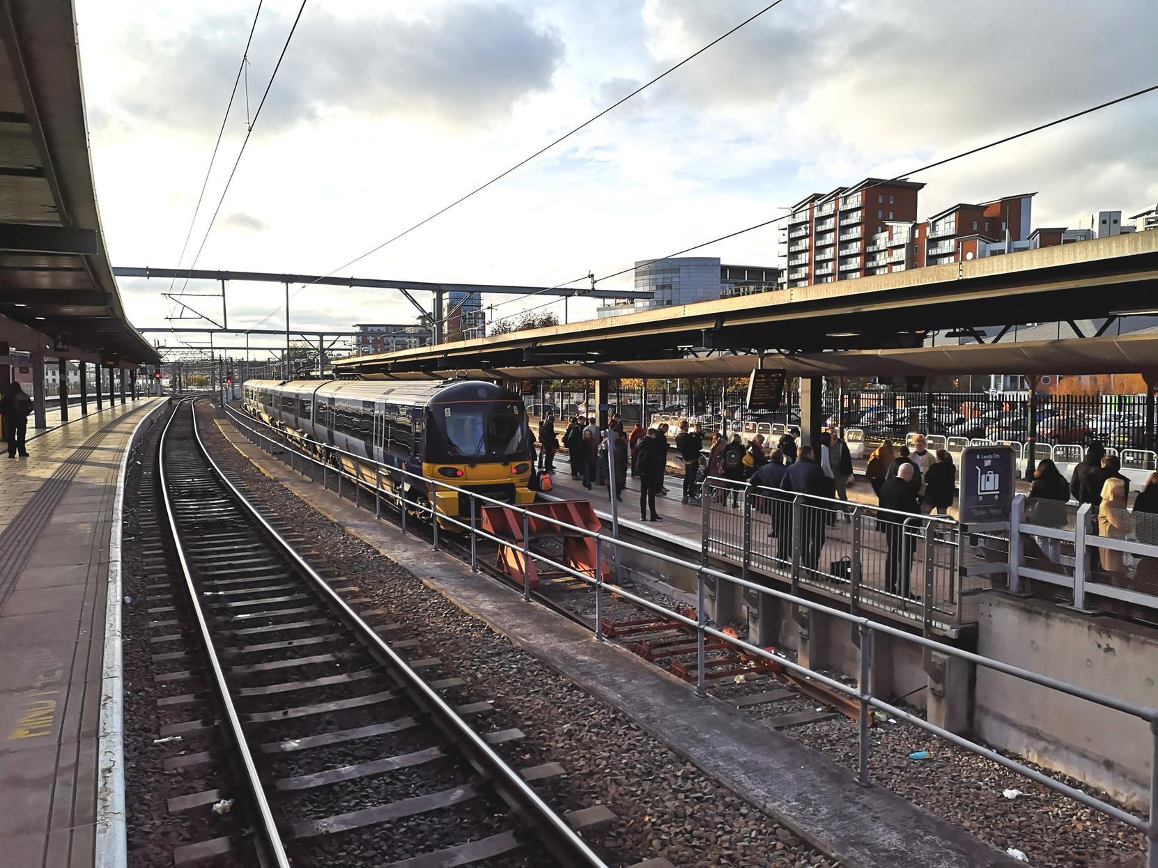 Fiveplatforms will be closed at Leeds Stationon December 27, 28 and 29
