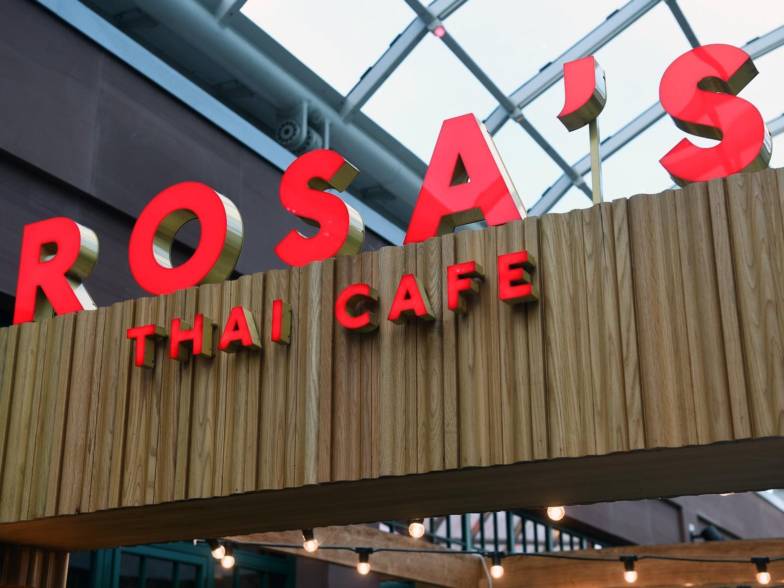 Rosa’s Thai, in Trinity Leeds, has a rating of 4.6 stars from 577 Google reviews. A customer at Rosa’s Thai said: “Lovely for dining & kids friendly restaurant. Recommended for Thai food lovers around Leeds.”