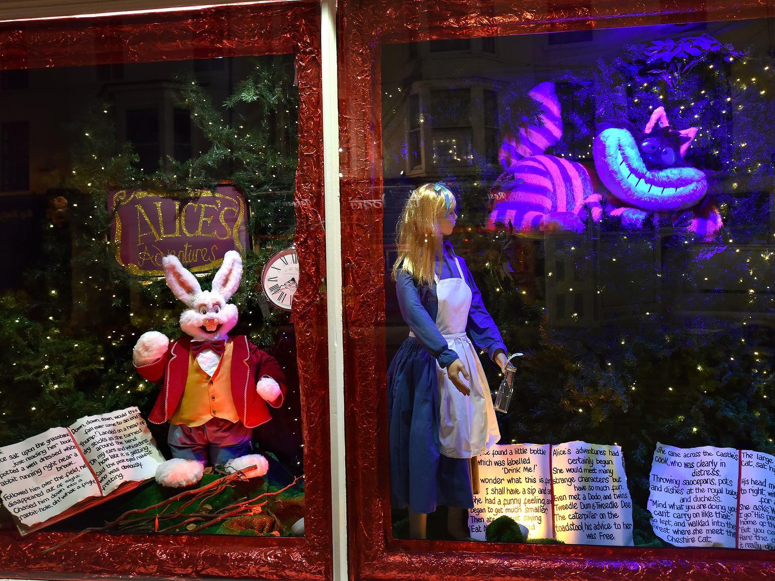 Alice's wonderland was recreated in 2018.