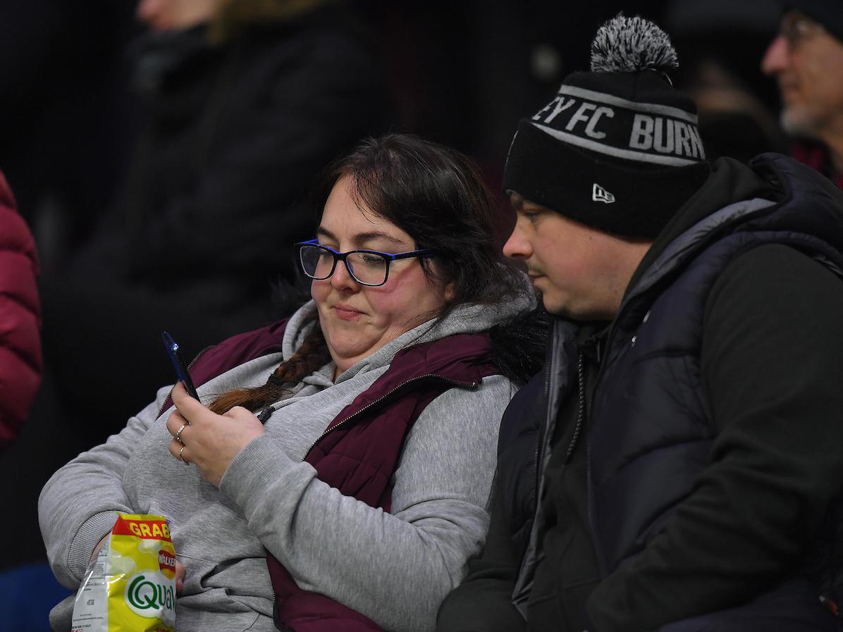 Burnley v Manchester City fan photos. Photo: Dave Haworth/Camera Sport