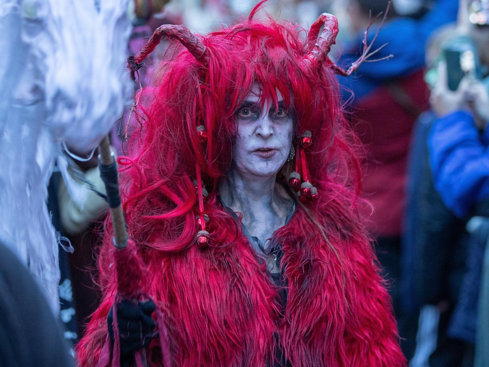 The Krampus parade takes place this Saturday (December 7) at 3.30pm. Picture by Charlotte Graham.