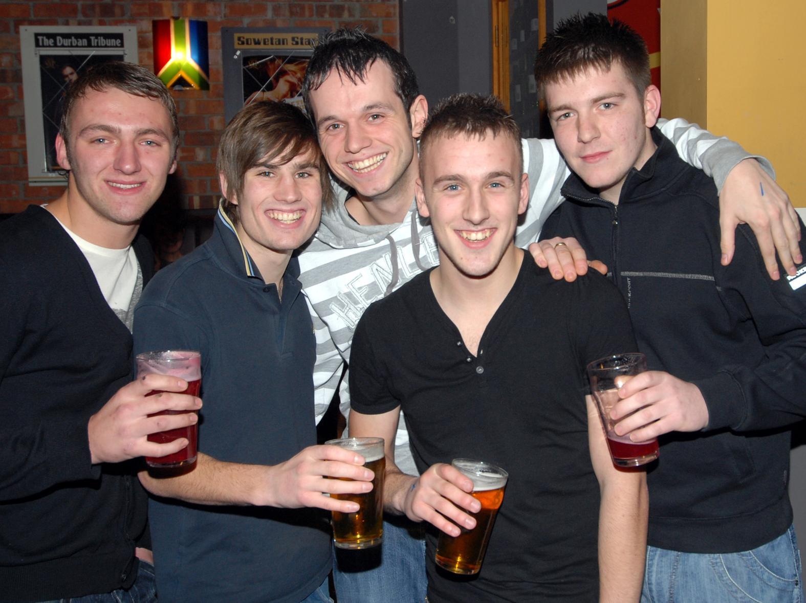 Lads out for a few pints.