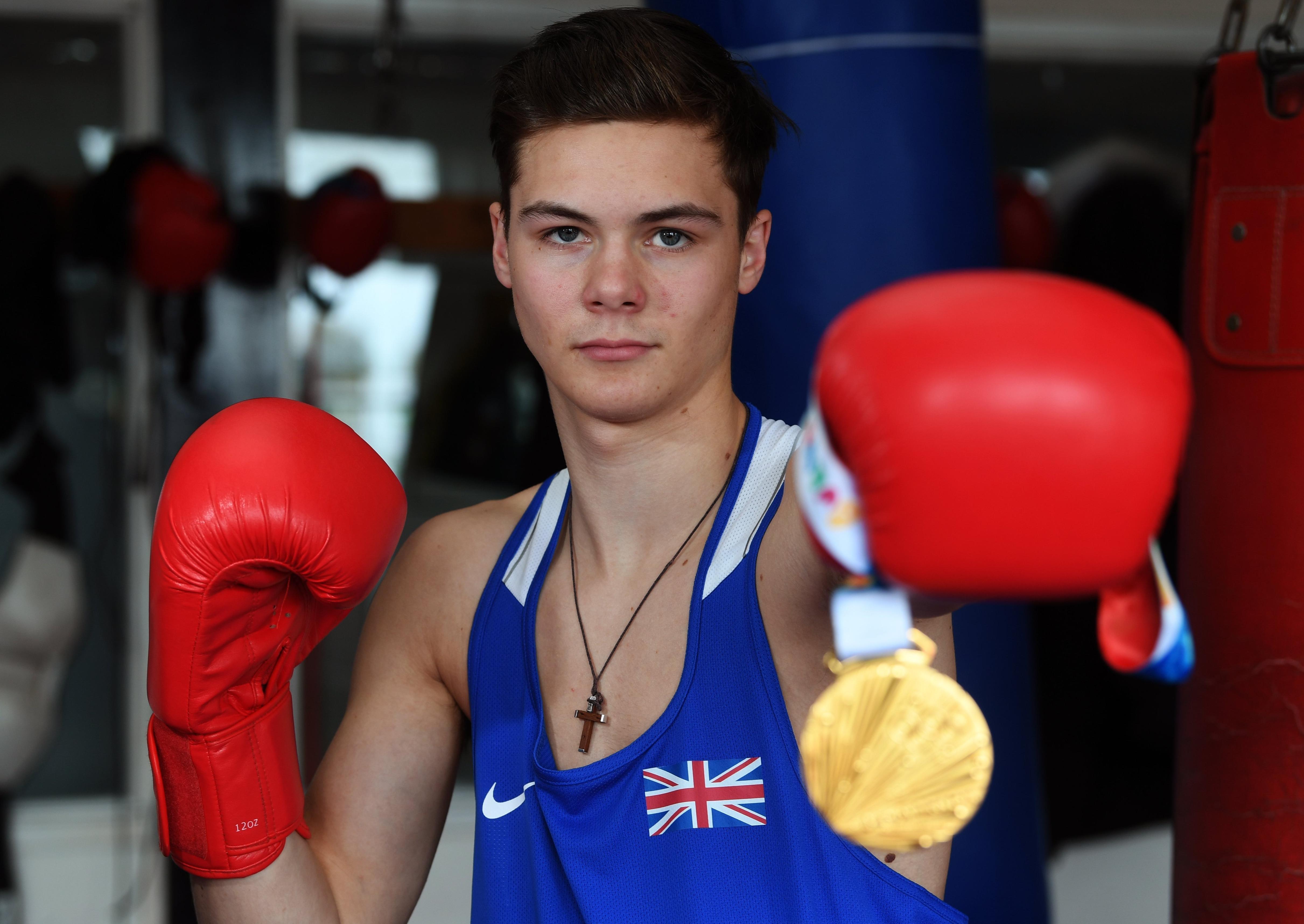 Hunslet Club boxer Hope Price.