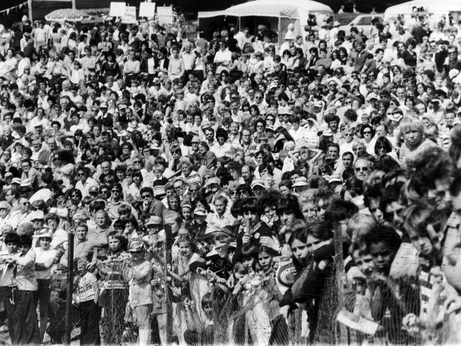 The crowds at Leeds Gala. Share your memories of 1980 with Andrew Hutchinson via email at: andrew.hutchinson@jpress.co.uk or tweet him @AndyHutchYPN