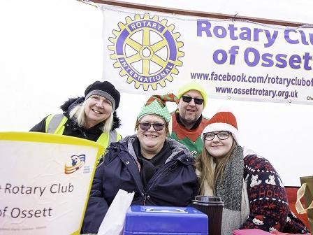 The Rotary Club Of Ossett also attended the event.