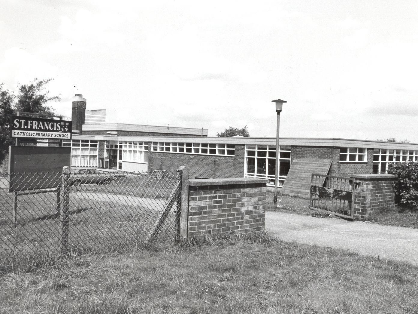 St. Francis R.C. Junior and Infants School on Highcliffe Road in the town.