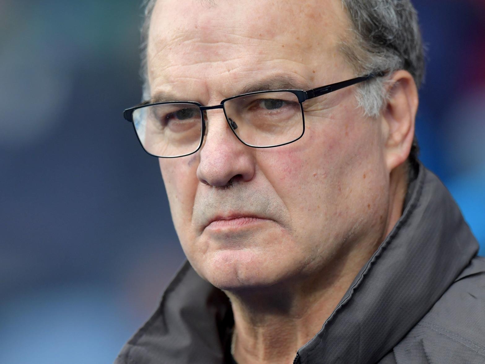 Leeds United head coach Marcelo Bielsa has a big call to make this evening - and it is one he is not finding easy. (Pic: PA)