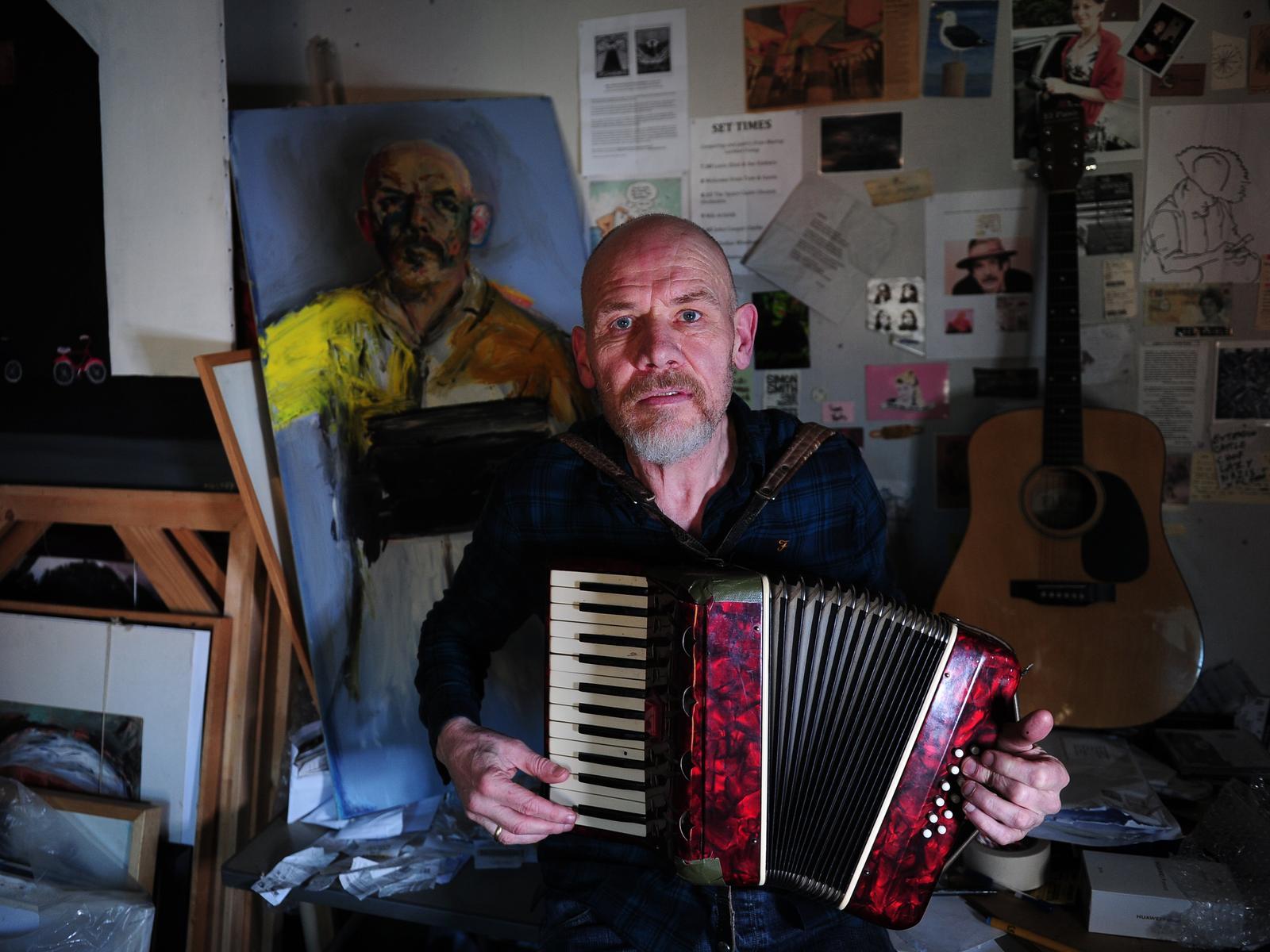Mik Artistik pictured at his home in Armley
Photo: Simon Hulme