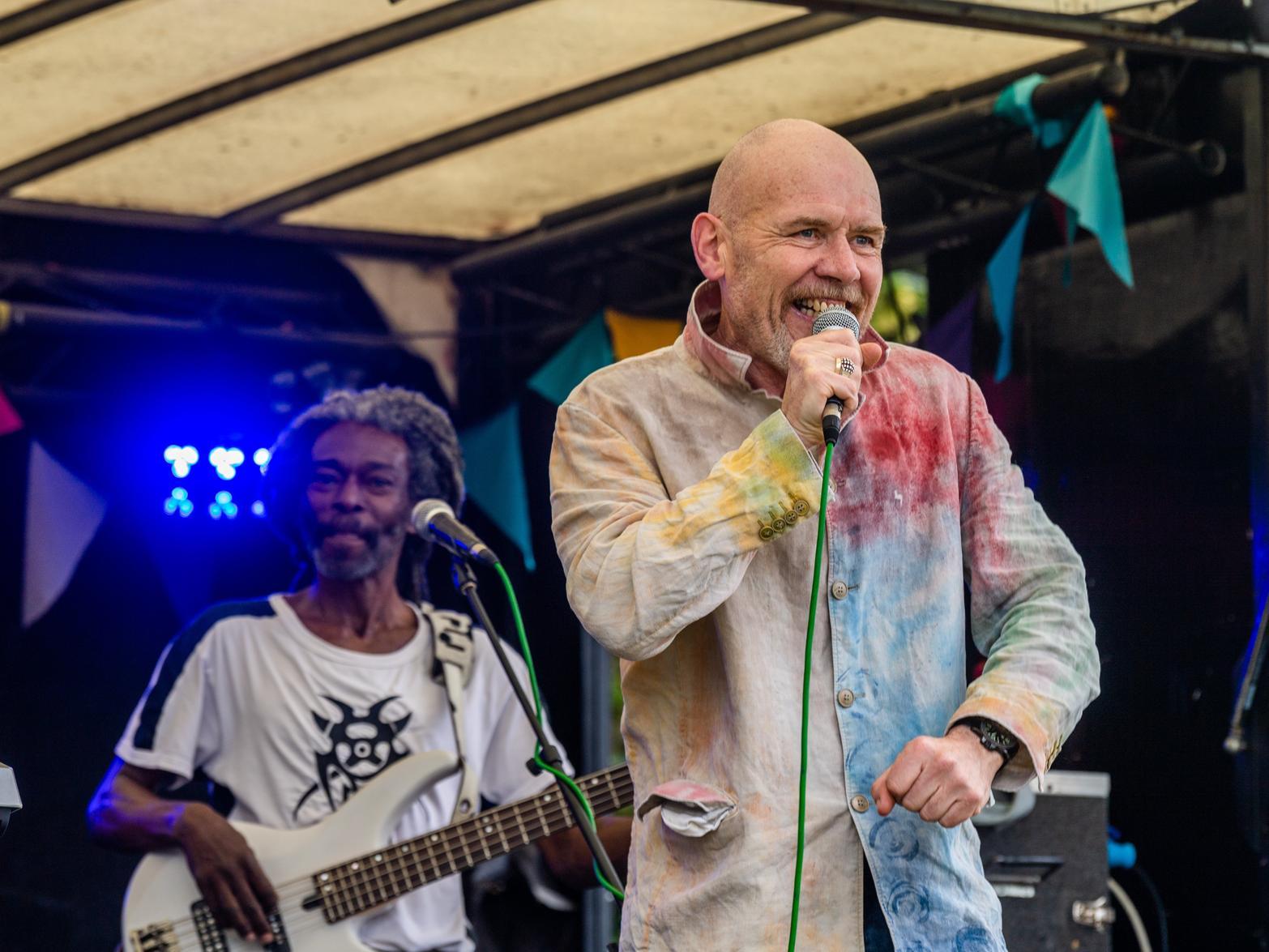 Mik Artistik performing at Armley Festival in July.
Photo: James Hardisty.