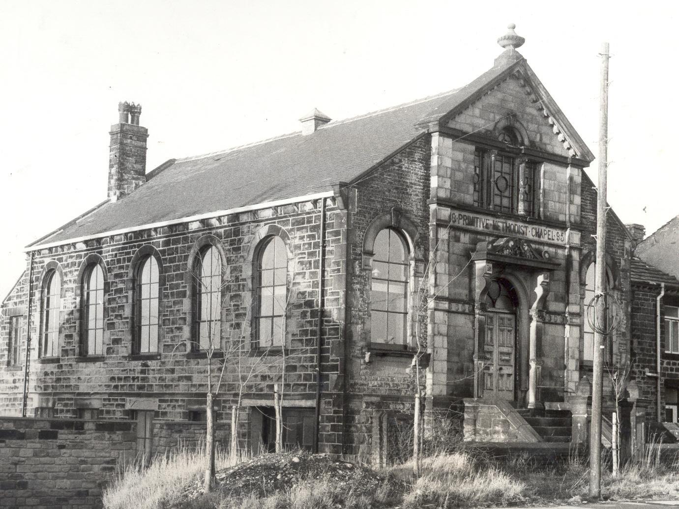 Architect Richard Day and his family were making their home in this 85-year-old Methodist chapel on Howden Clough Road.