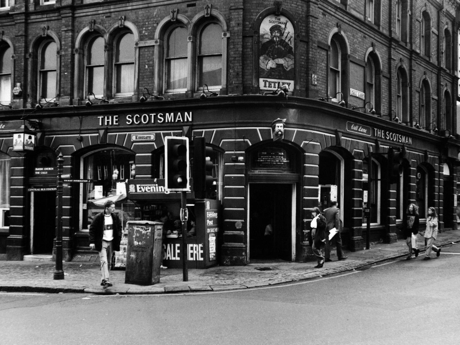 Customers at The Scotsman in Leeds City Centre are organising a petition objecting to Tetleys plan to sell the pub to an amusement arcade.