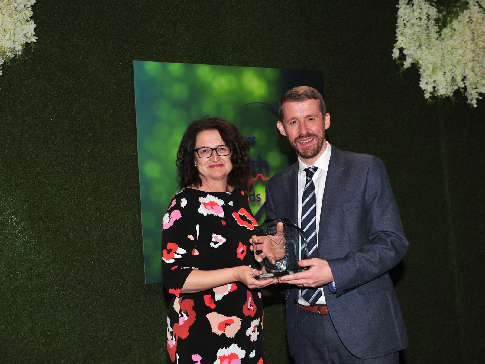 Dr Allan Johnston, pictured right, consultant psychiatrist at the Spire Hospital, Leeds, wins Doctor of the Year, after running Leeds 10k to help a patient's recovery.